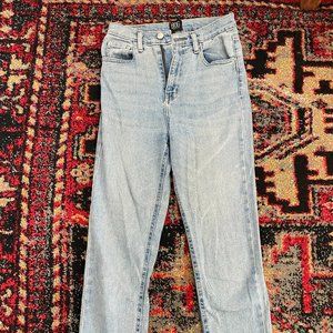 BDG Girlfriend High Rise Cropped Jeans